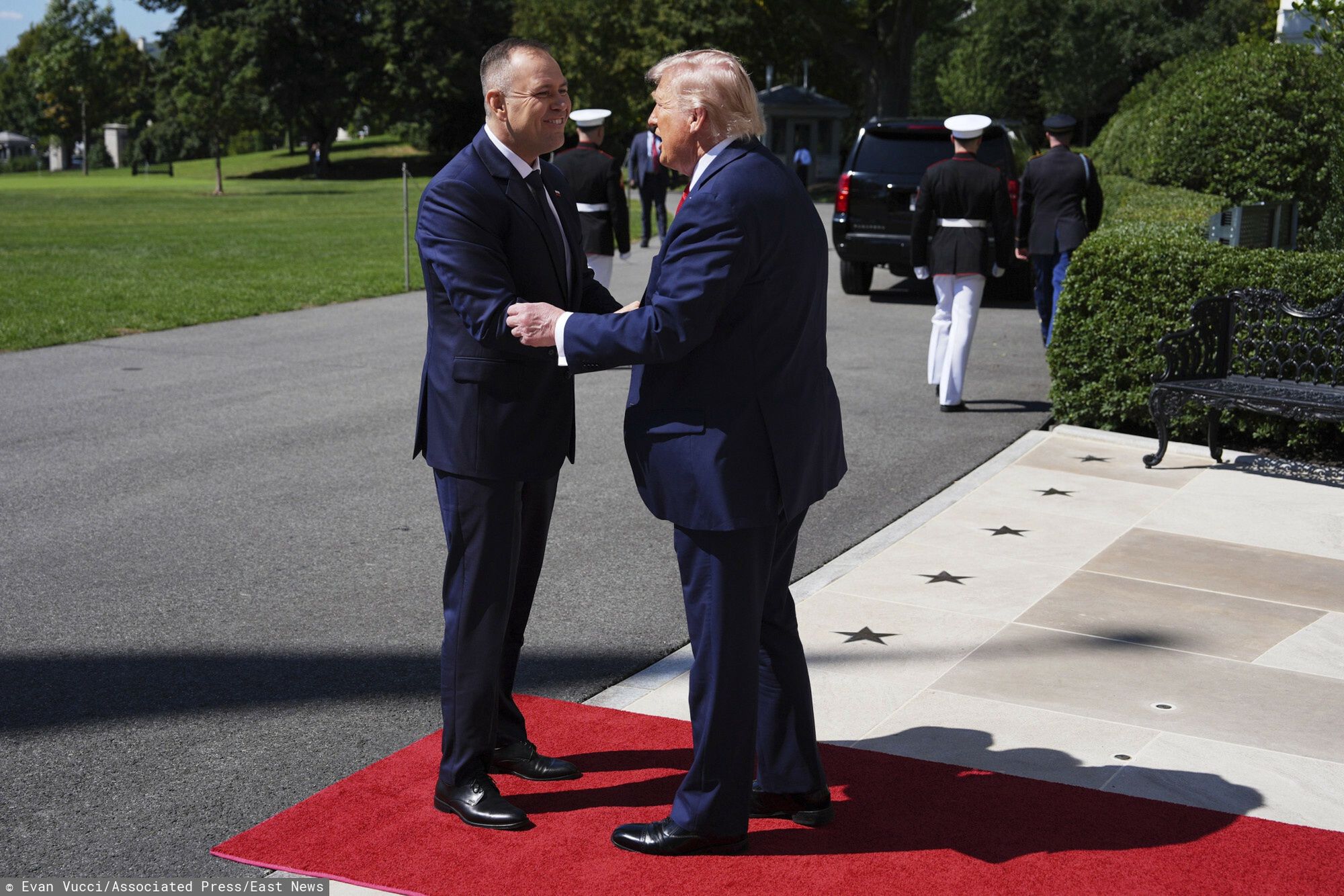 Donald Trump przywitał Karola Nawrockiego w Waszyngtonie