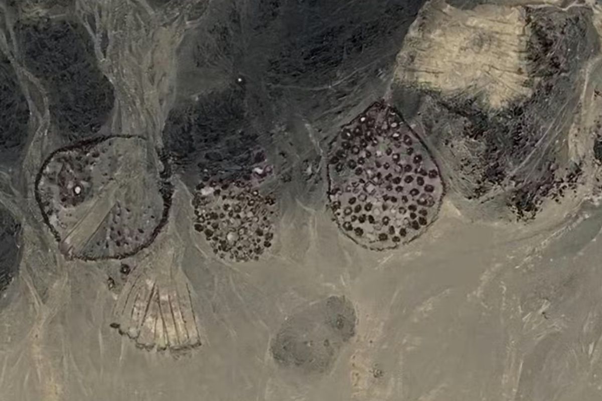 260 grobowców na pustyni. Dojrzeli w sieci. Pomogło m.in. Google Earth