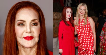 81-letnia Priscilla Presley i jej WYGŁADZONE LICO pozdrawiają z imprezy na Majorce (ZDJĘCIA)