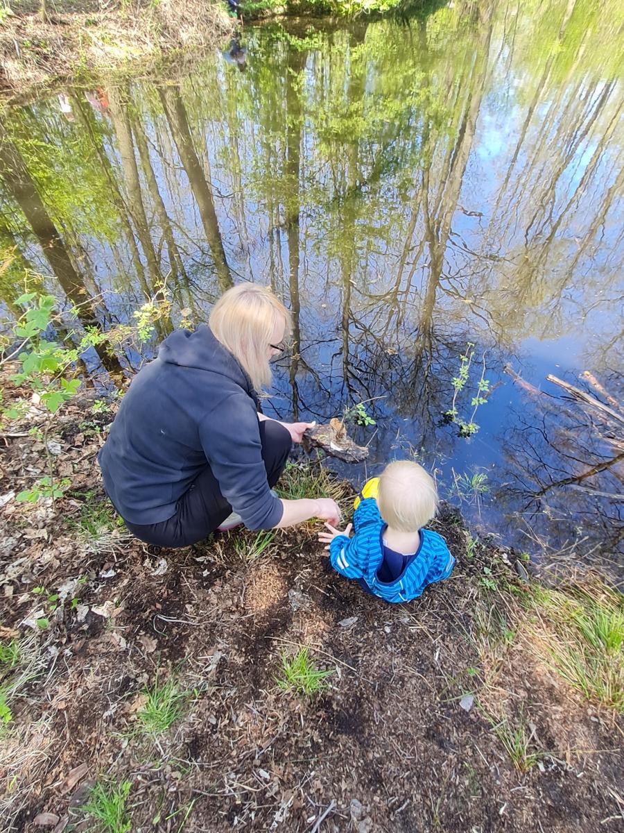 Kasia Gauza z synkiem Stasiem