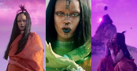 Rihanna jako "kosmitka-szamanka" w nowym teledysku