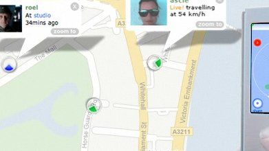 Serwis społecznościowy dla użytkowników GPS 1