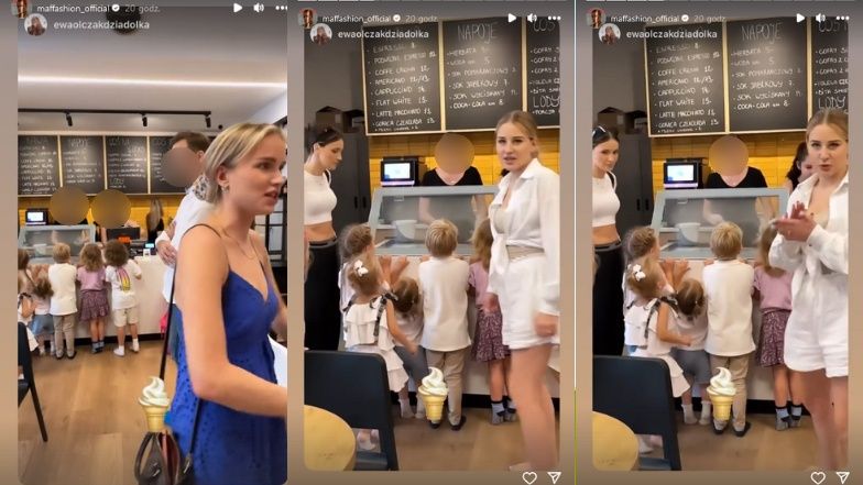Dzieci Maffashion, Mariny Łuczenko i Andziaks bawią się razem na urodzinach