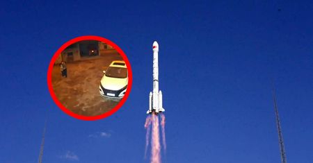 Element chińskiej rakiety spadł na Ziemię. Wybuchła obok domów