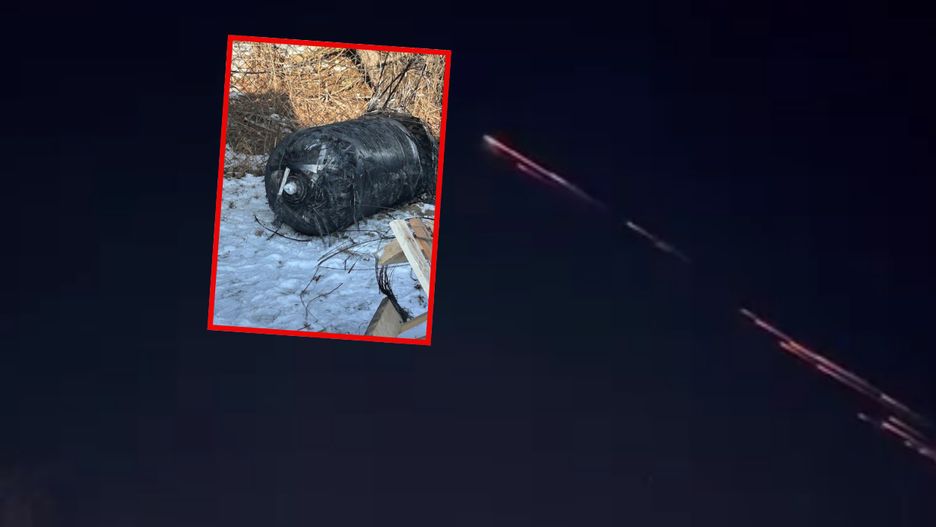 Na teren posesji w Komornikach spadł tajemniczy zbiornik
