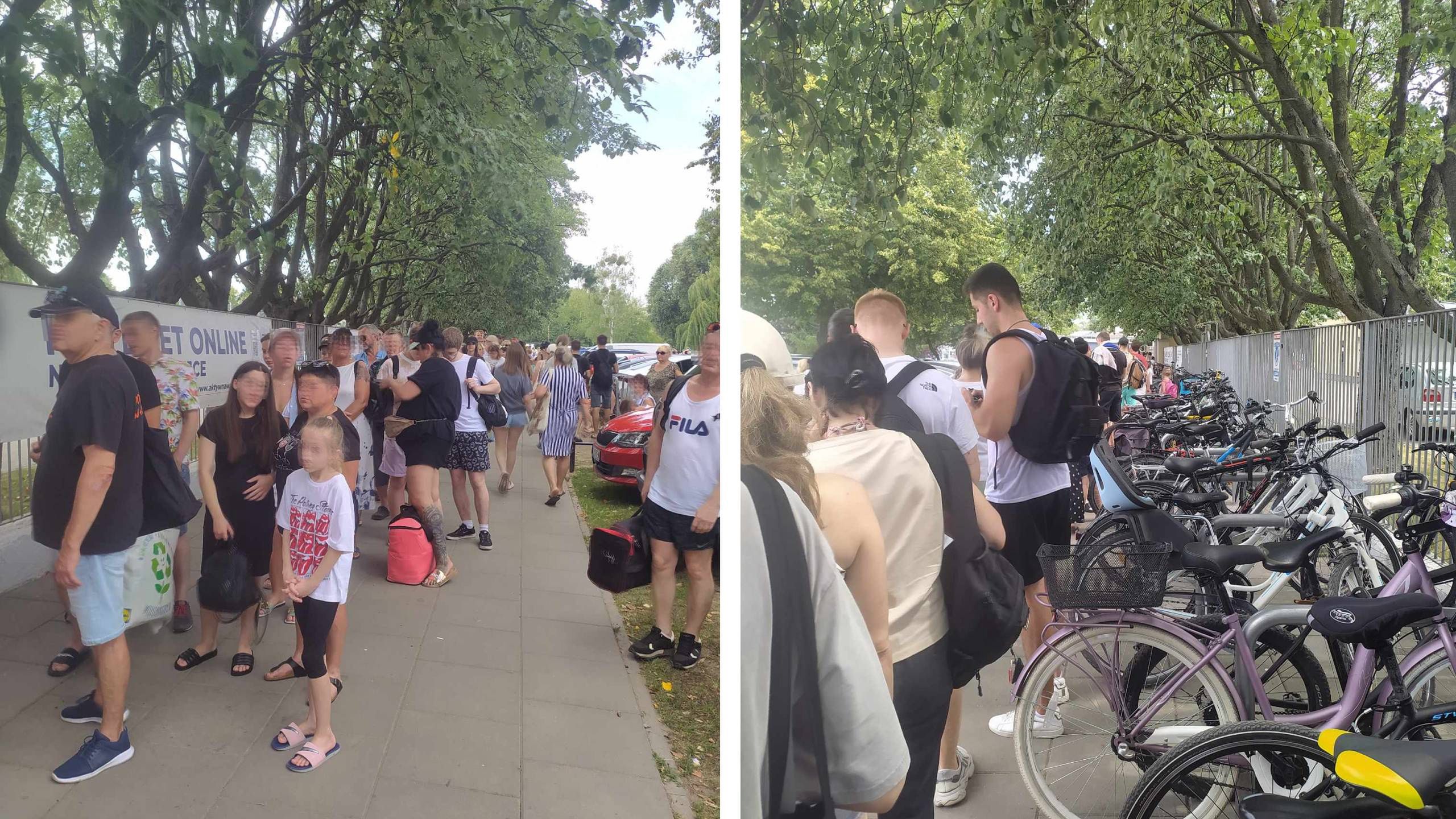 Niedziela 16 lipca, basen "Moczydło" w Warszawie