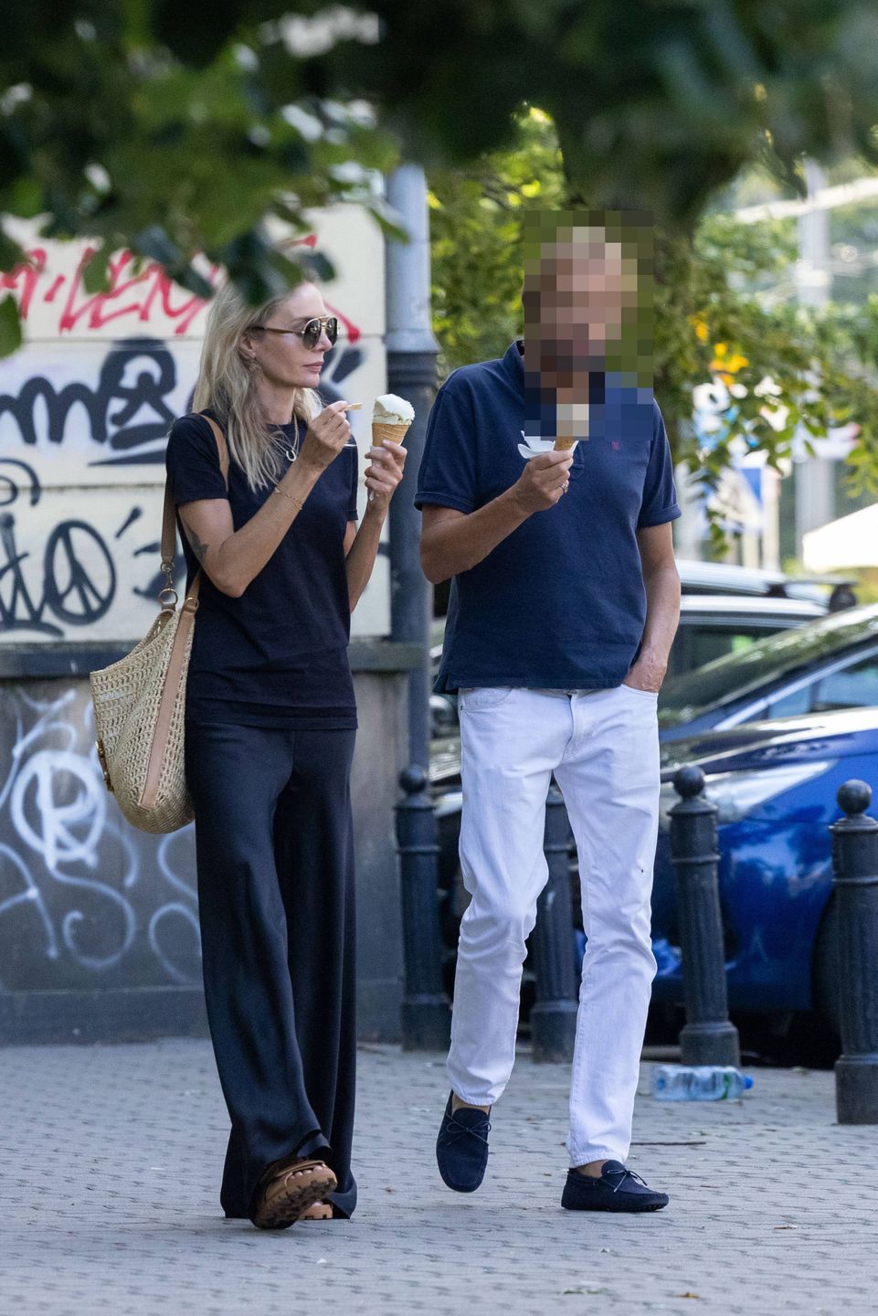 Agnieszka Woźniak-Starak z partnerem