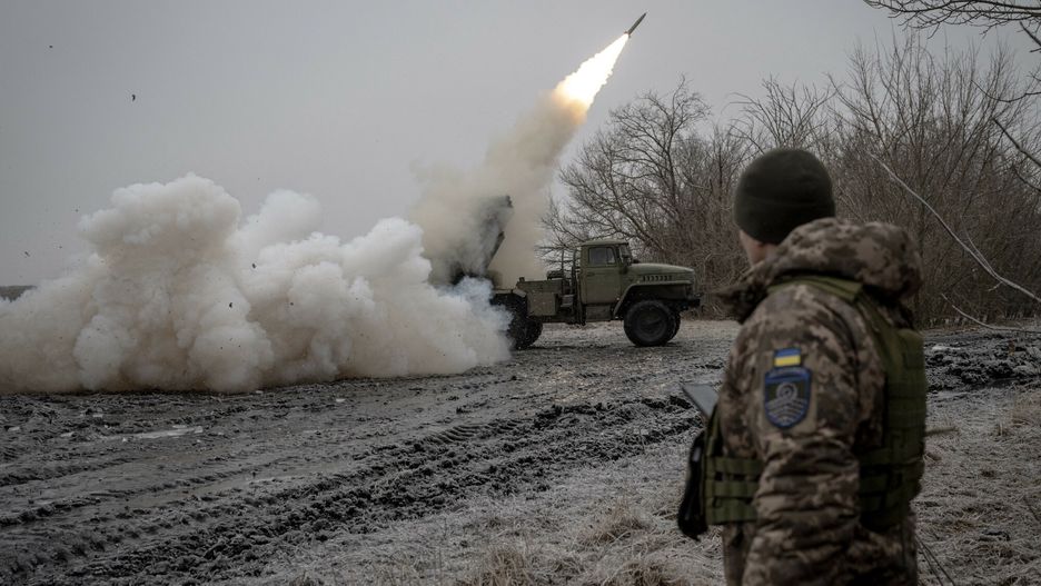 Temporary
AVDIIVKA, UKRAINE - DECEMBER 16: Soldiers of the artillery battery of the 59th Motorized Brigade of the Ukrainian army fire artillery towards Russian positions to support frontline troops in the direction of Avdiivka, Donetsk Oblast, Ukraine on December 16, 2023. Ukrainian artillery units deployed in the Avdiivka direction, where heavy clashes have been continuing due to the intensification of Russian attacks, continue their intense firing activities. Trying to repel the attacks of Russian troops, the Ukrainian army defends the frontlines by continuing its air and land shooting activities by firing with planes, tanks, helicopters and artillery. Ozge Elif Kizil / Anadolu
AA/ABACA