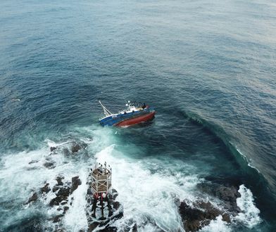 Dramatyczny moment. Łódź wywróciła się u wybrzeży Szkocji