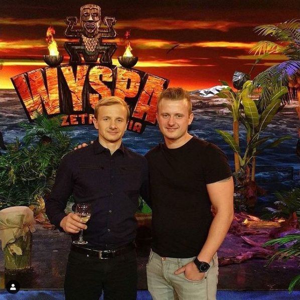 Rolnik Paweł z bratem Robertem