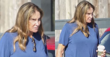73-letnia Caitlyn Jenner BEZ MAKIJAŻU i w sportowej stylizacji zmierza do auta. Poznalibyście ją na ulicy? (ZDJĘCIA)