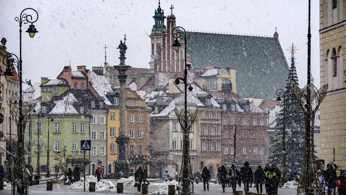 Warszawa; Stare Miasto; starówka; zima; stolica' centrum; śródmieście