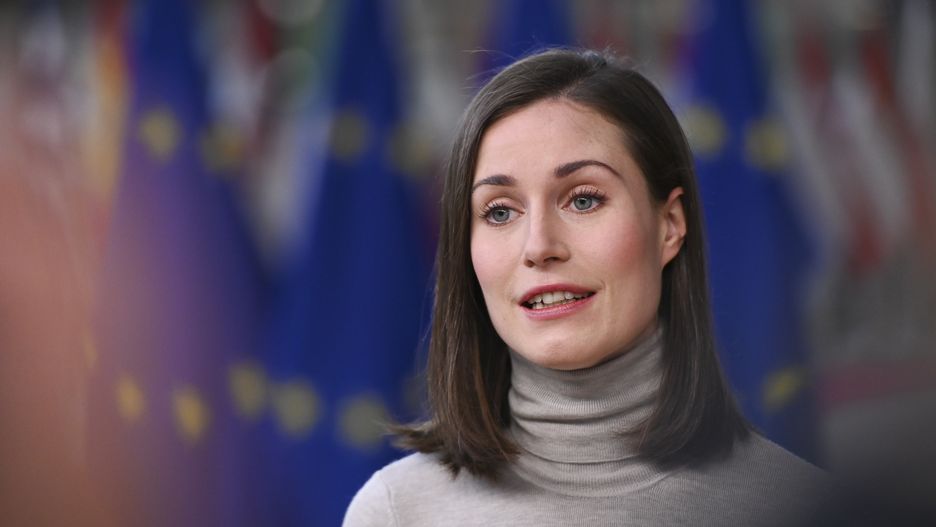 EU Leaders' Summit
BRUSSELS, BELGIUM - OCTOBER 21: Finnish Prime Minister Sanna Marin speaks to press members as she arrives for the first day of EU Leaders' Summit in Brussels, Belgium on October 21, 2021. (Photo by RICCARDO PAREGGIANI / POOL/Anadolu Agency via Getty Images)
Anadolu Agency
brussels, eu leaders' summit, first day