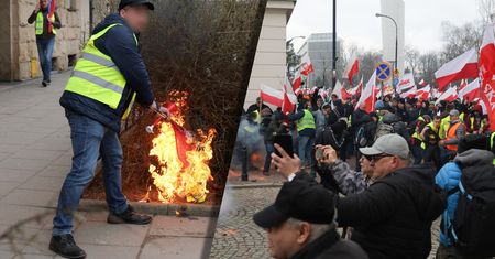 Gorąco pod Sejmem. Interweniowała policja. Kołodziejczak: PiS-owska prowokacja