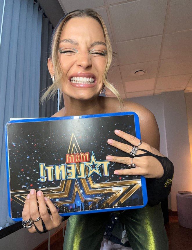 Julia Wieniawa przed nagraniami do programu "Mam talent!"