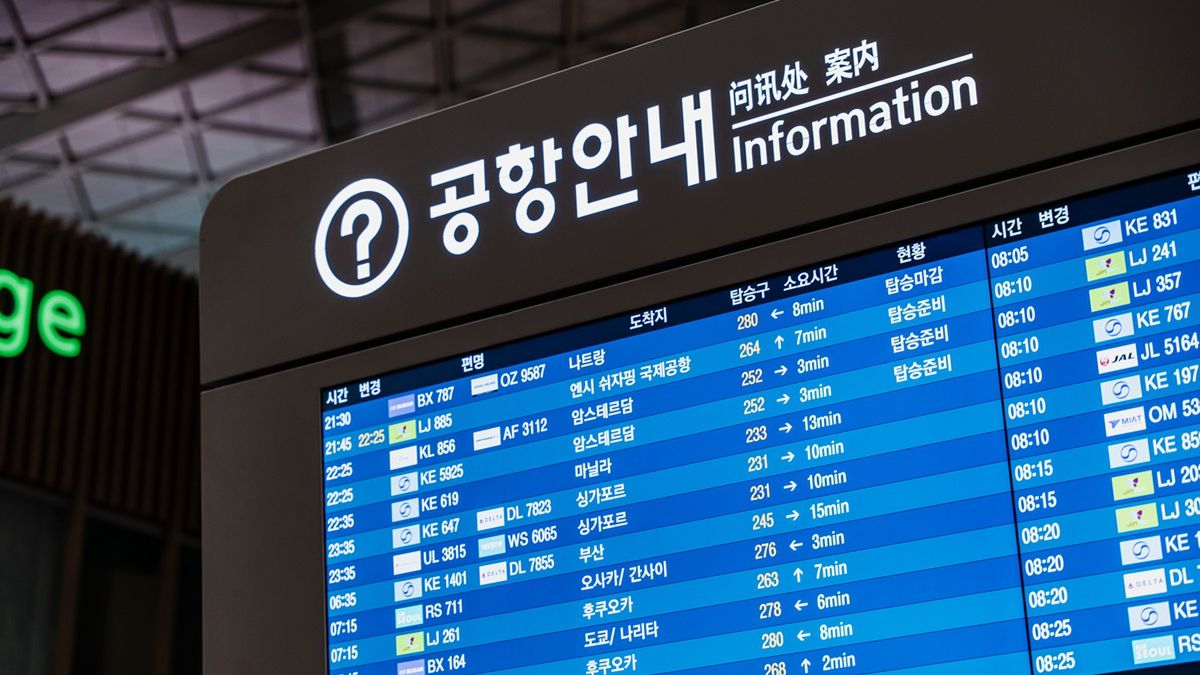 W Korei Południowej opóźniono 145 lotów