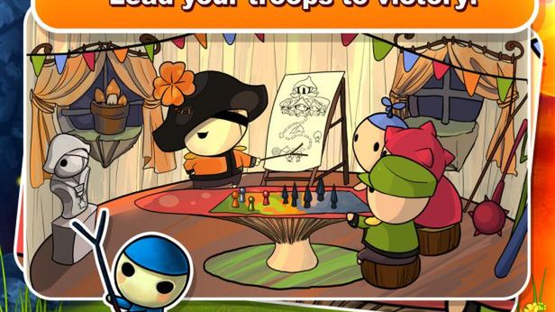 Aplikacja Dnia: Darmowe Mushroom Wars z wciągającym trybem multi 1