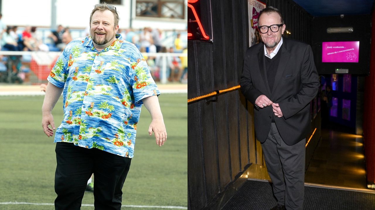 Olaf Lubaszenko schudł aż 80 kilogramów