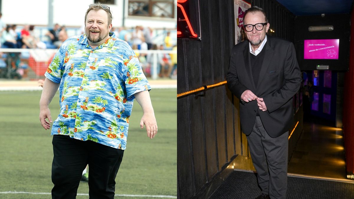 Olaf Lubaszenko schudł aż 80 kilogramów