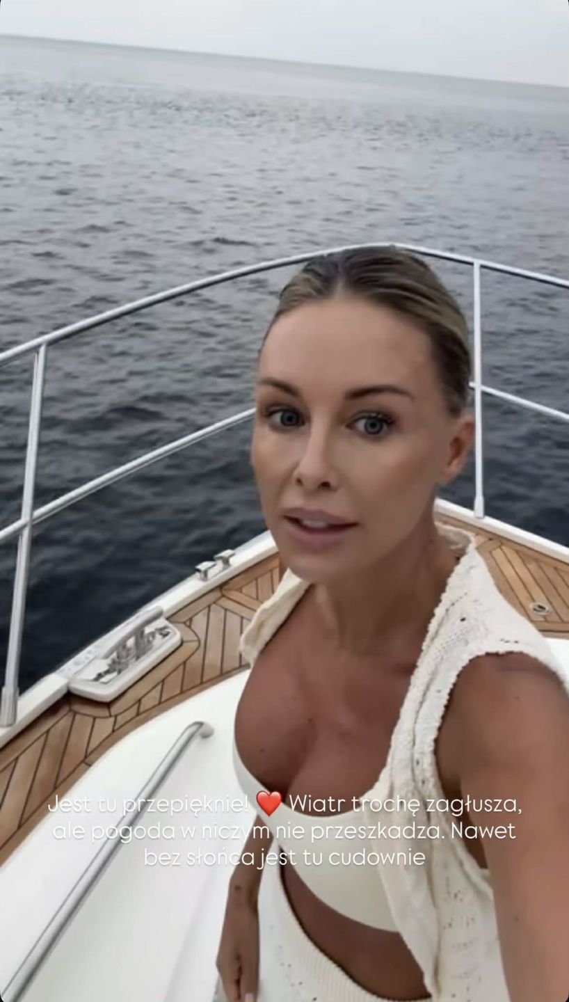 Małgorzata Rozenek relacjonuje rajskie wakacje na Malediwach