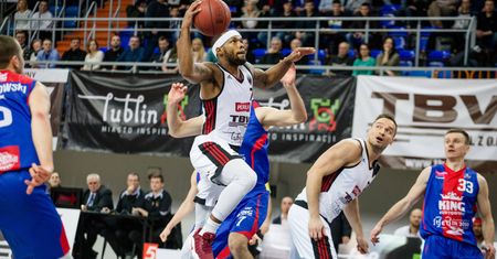 TBV Start Lublin – King Szczecin 77:79. Ostatnie sekundy zadecydowały o wygranej gości (foto)