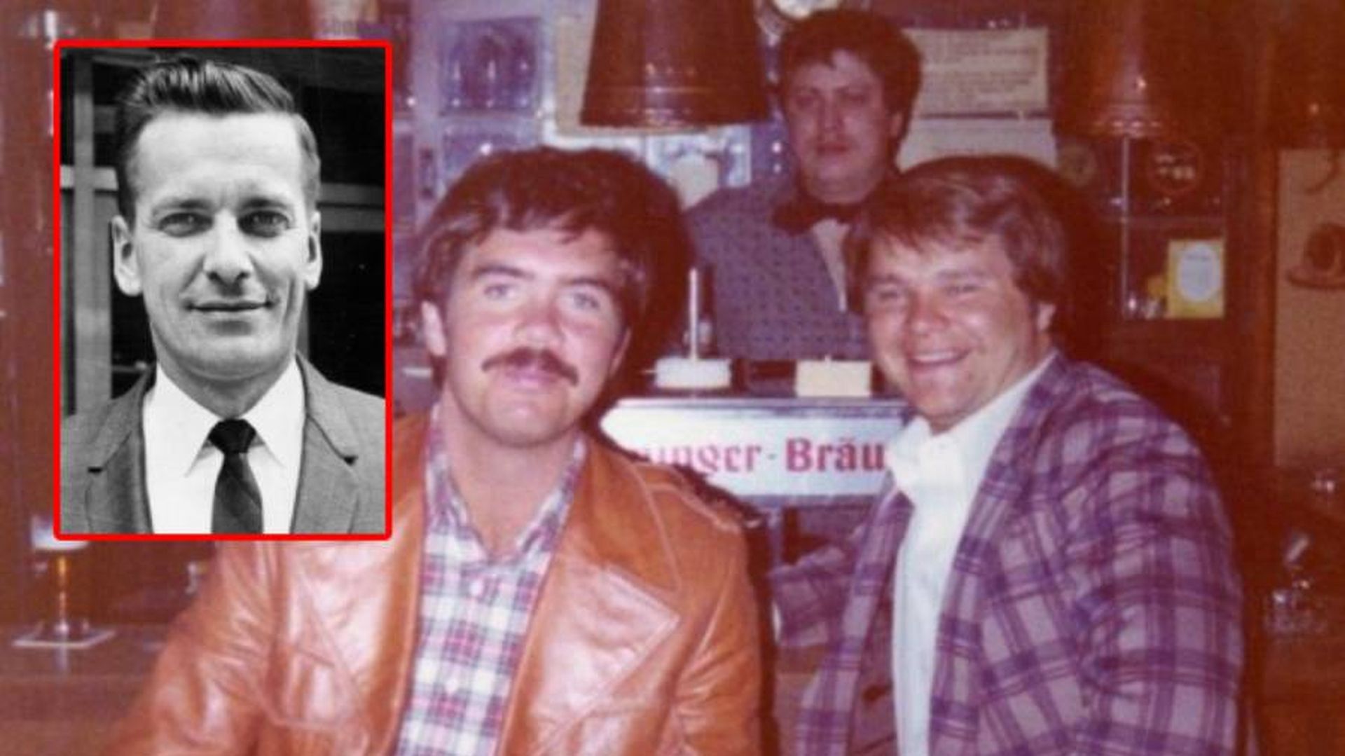 Phil Kitzer (w prostokącie) fot. Minneapolis Star Tribune, agenci FBI Jim Wedick i Jack Brennan 