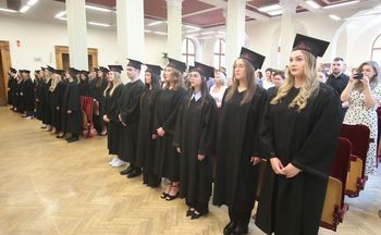 Absolwenci Pomorskiego Uniwersytetu Medycznego świętują