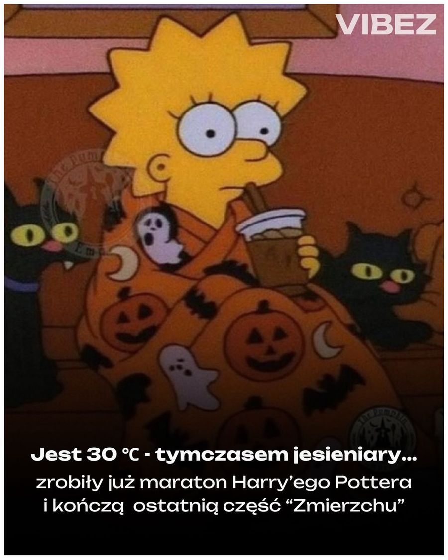 Jest 30 ℃, tymczasem jesieniary...