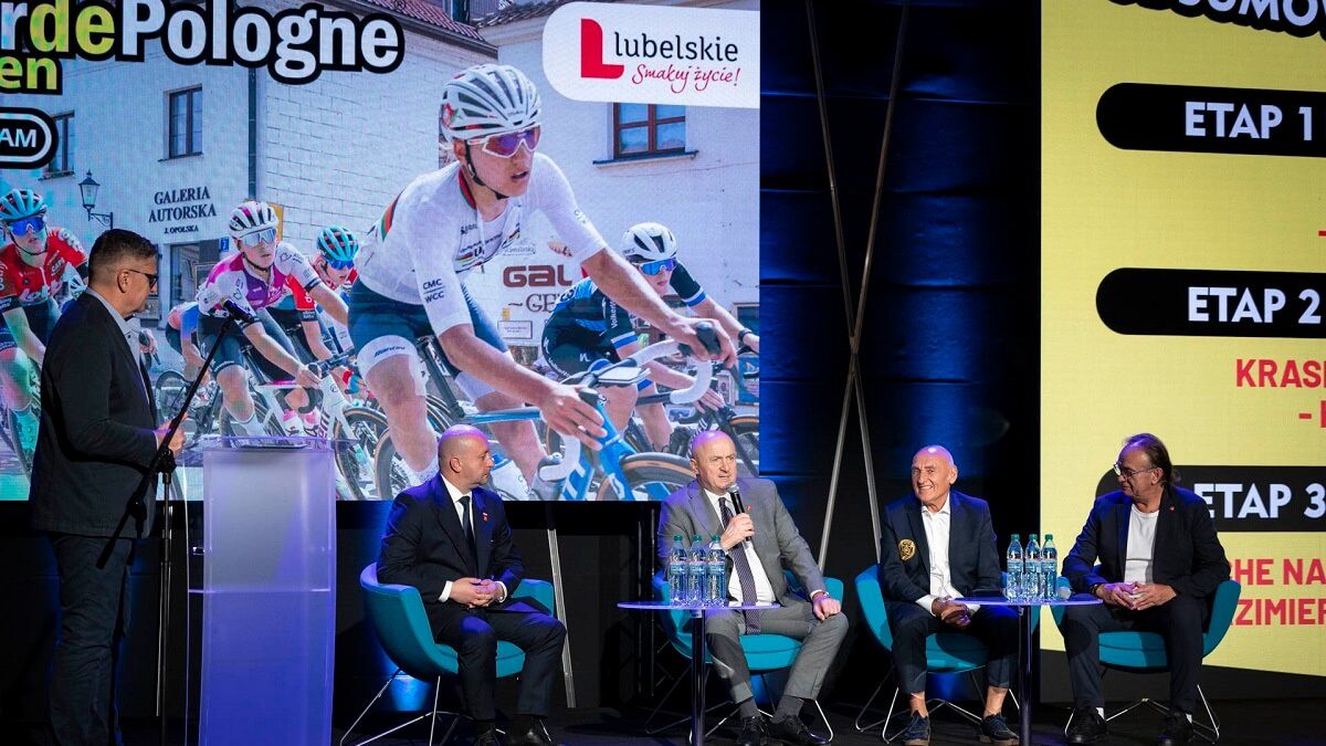 Konferencja podsumowująca 2. Tour de Pologne Women w Województwie Lubelskim