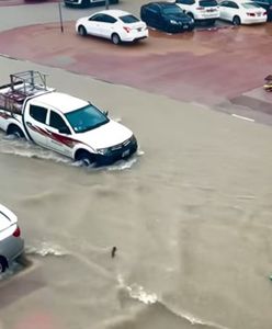 Dramatyczna sytuacja w Emiratach. Burze z gradem, podtopienia i lokalne powodzie
