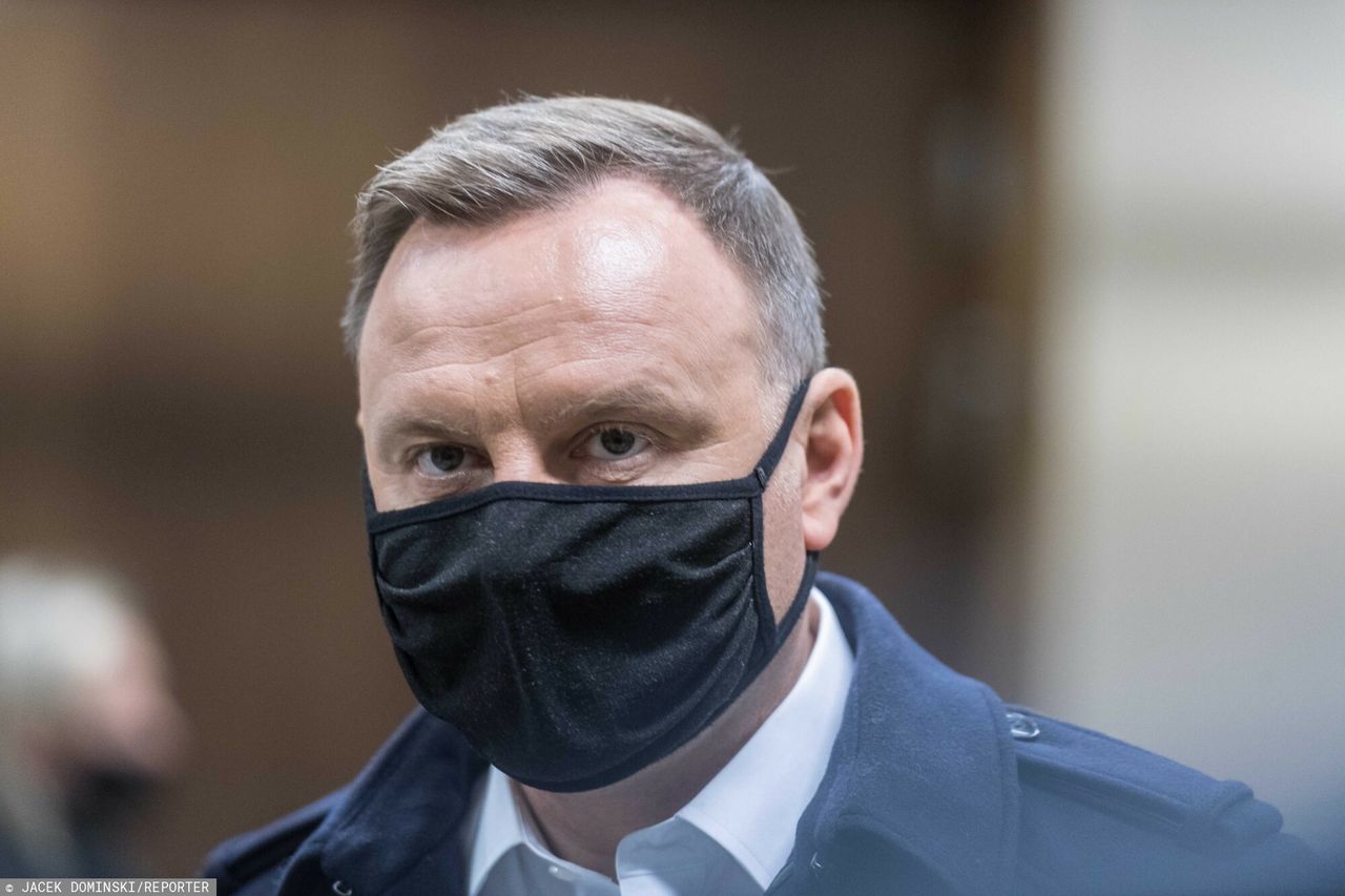 Andrzej Duda był zakażony koronawirusem. Prezydent oddał osocze