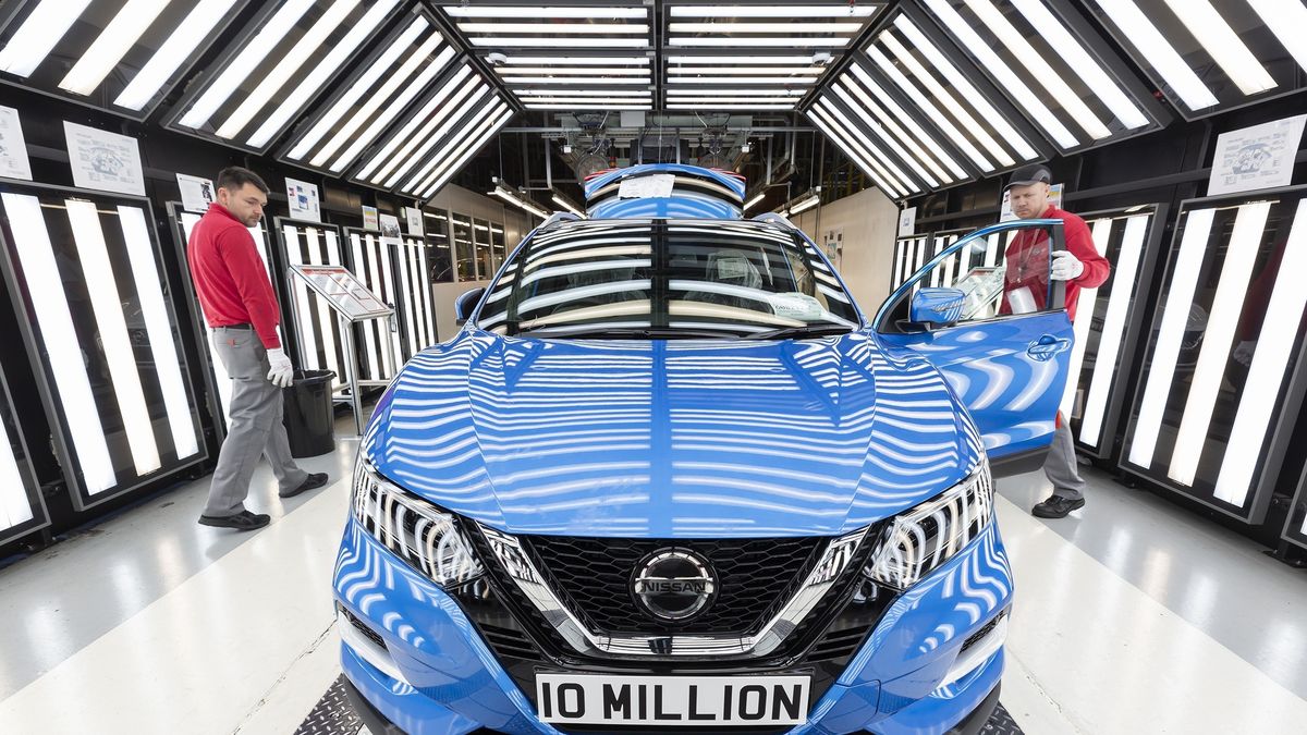 Qashqai był największym sukcesem zakładu w Sunderland.