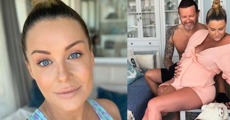 Opalona Małgorzata Rozenek chwali się pokaźnym brzuszkiem: "Mąż robi rzeźbę, A JA MASĘ"