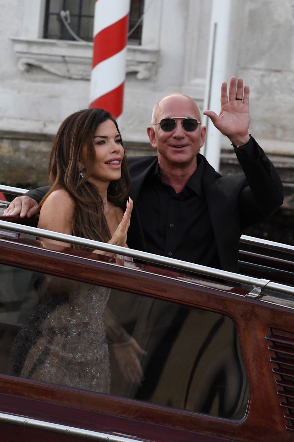 Jeff Bezos i Lauren Sanchez 