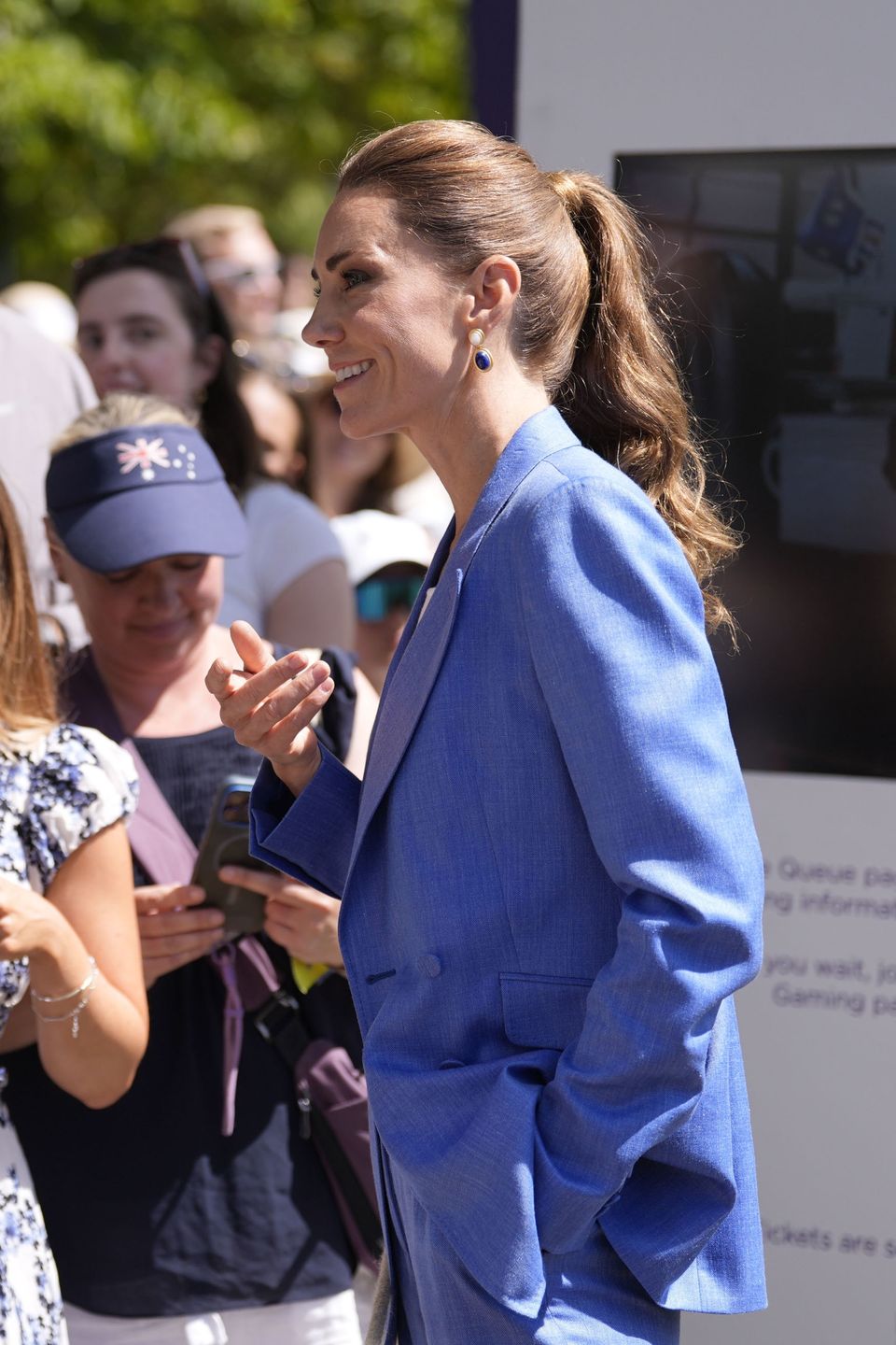 Księżna Kate na Wimbledonie