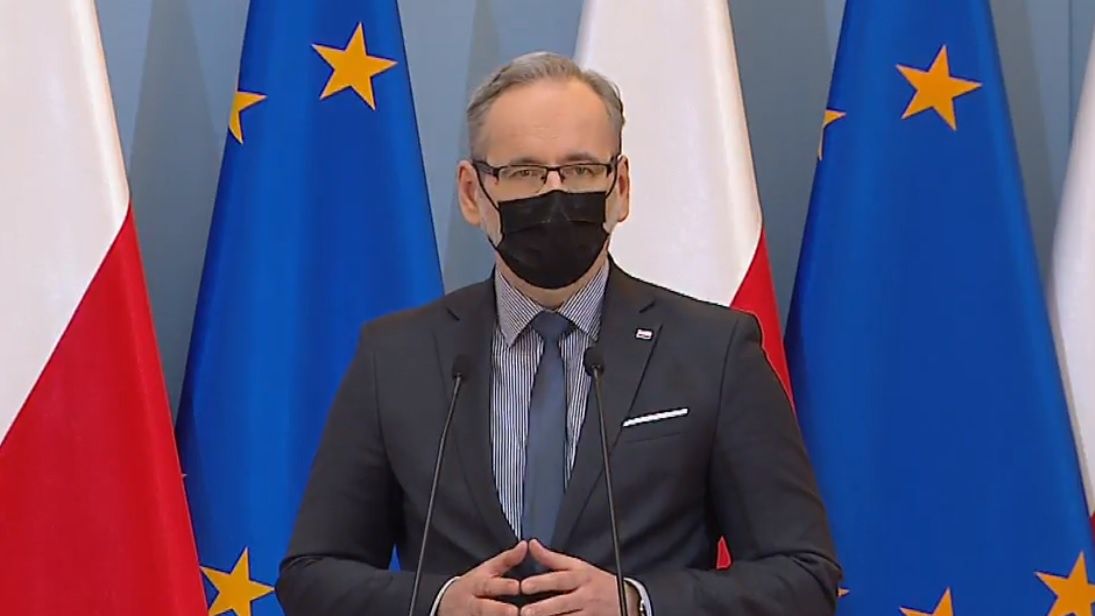 Konferencja prasowa ministra zdrowia Adama Niedzielskiego, 25.03.2021