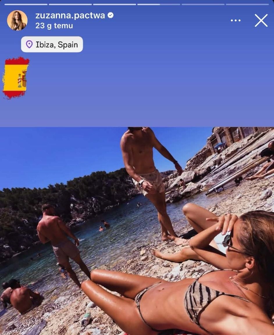 Zuzanna Pactwa i Jarosław Bieniuk na Ibizie