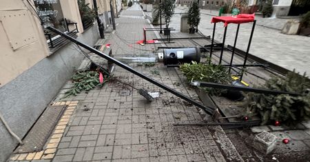 Demolka w centrum Wrocławia. To zrobił w ogródku