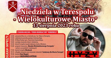 Niedziela w Terespolu 2023. Wystąpią: Weekend, Grzegorz Hyży, Roxi Węgiel