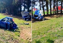 Tragedia pod Zamościem. Pociąg rozerwał auto na pół
