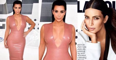 Kim Kardashian jako różowy termofor (ZDJĘCIA)