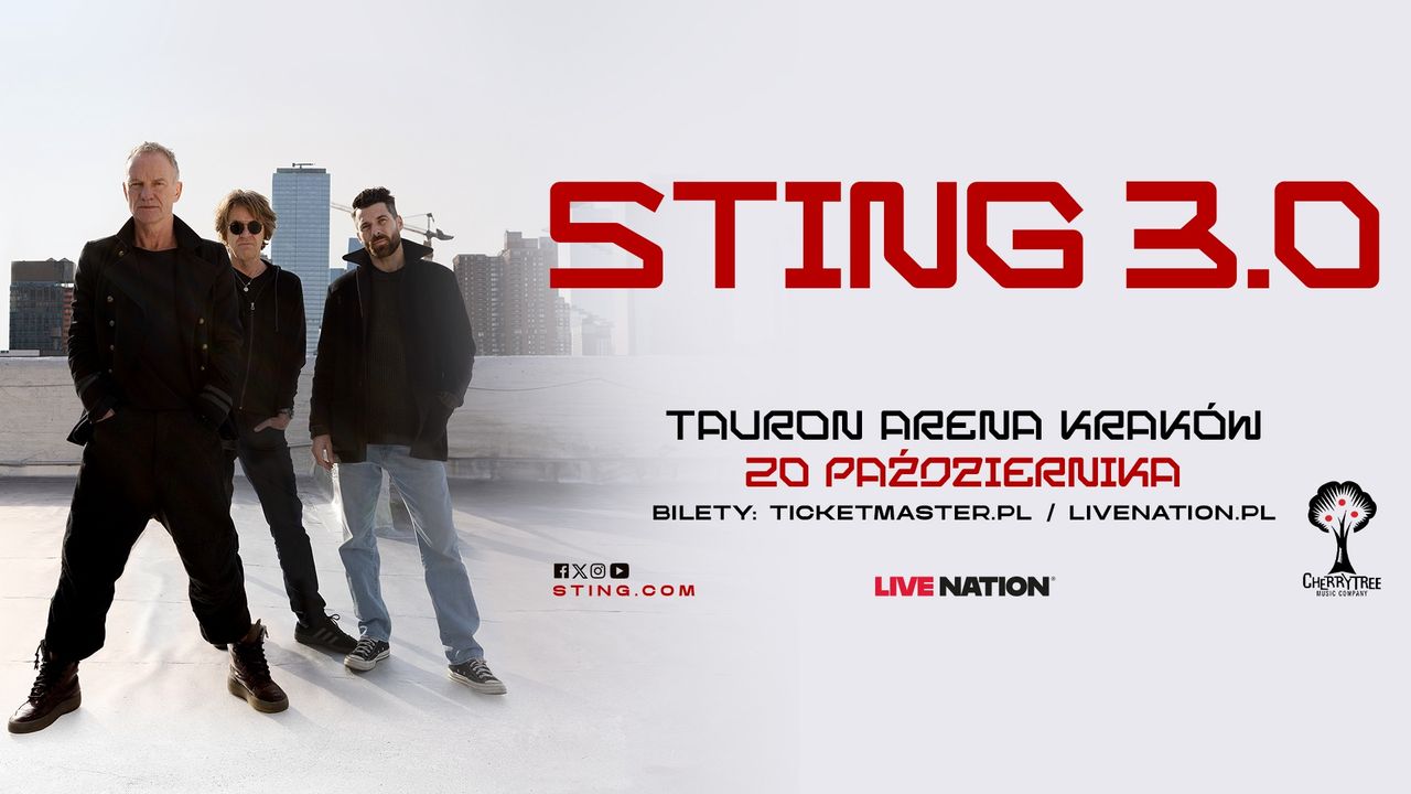 Sting na koncercie w Polsce. Rusza sprzedaż biletów