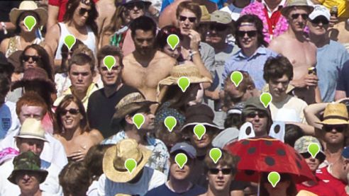 70,000 ludzi na najbardziej otagowanej panoramie świata 1