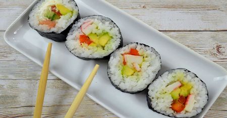 Przepis na domowe sushi