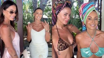 "Bikiniary" Małgorzata Rozenek i Magdalena Pieczonka wdzięczą się przed aparatem na rajskich wojażach (ZDJĘCIA)