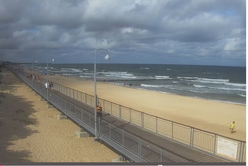 Plaża w Mielnie, 16 sierpnia