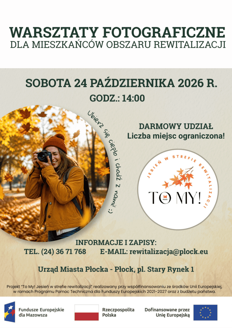 Bezpłatne warsztaty fotograficzne 