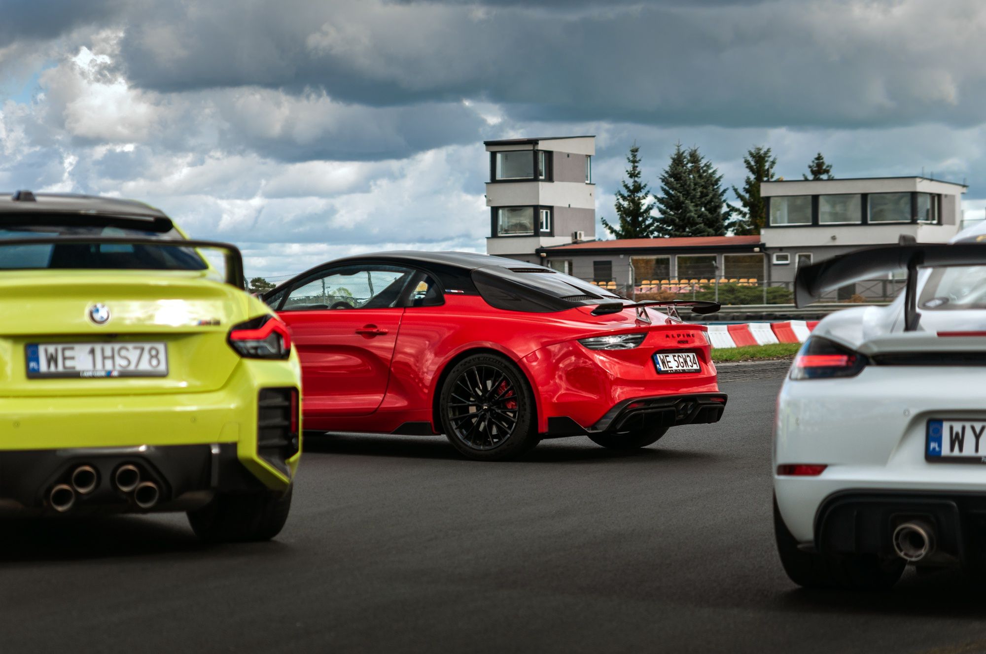 Alpine A110 R, BMW M2 i Porsche 718 Cayman GT4 RS