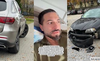 Rafał Maślak miał WYPADEK! Samochód WJECHAŁ w jego auto, gdy wiózł dzieci do przedszkola. Mister zrelacjonował zdarzenie