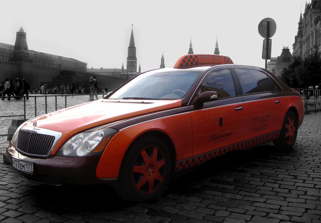 Maybach - moskiewska taksówka